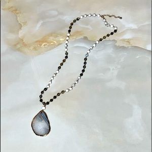 Stone, Bead Necklace- NWOT